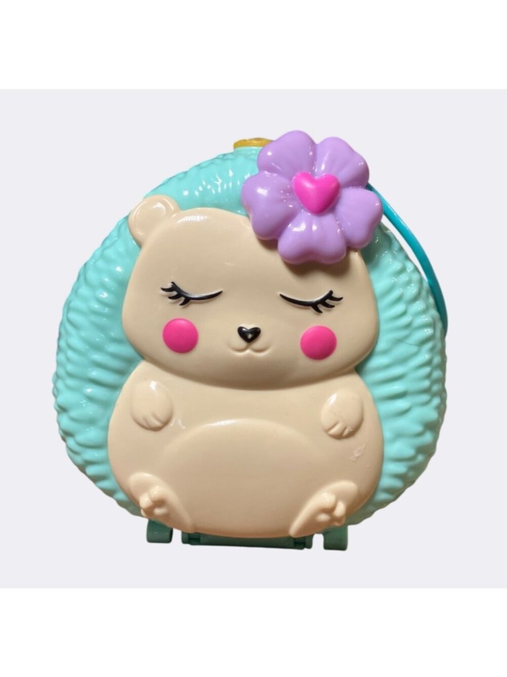Polly Pocket Hedgehog Cafe Compact 3Micro Dolls 2 Animal Figures